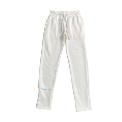 SYNA WORLD SYNA LOGO SWEATPANTS WHITE - Prime Reps