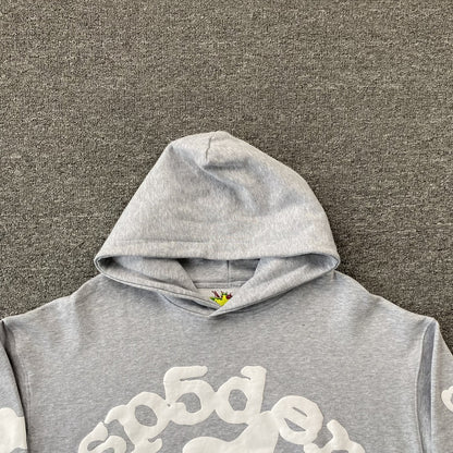 Sp5der Beluga Hoodie Heather Grey - Prime Reps