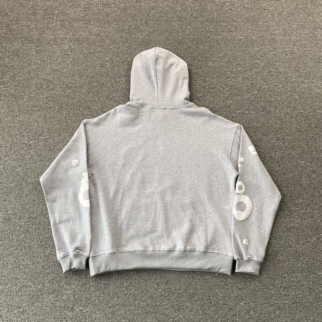 Sp5der Beluga Hoodie Heather Grey - Prime Reps