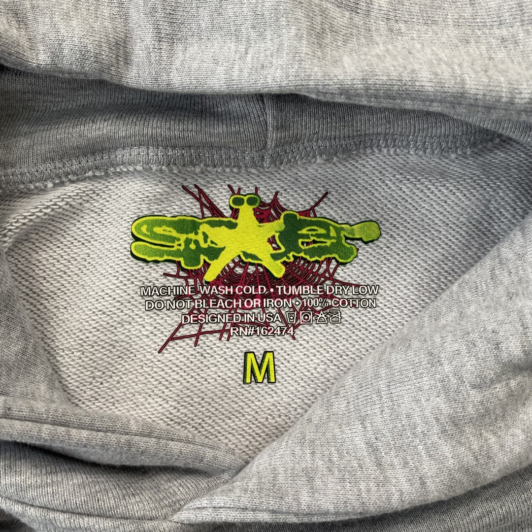 Sp5der Beluga Hoodie Heather Grey - Prime Reps