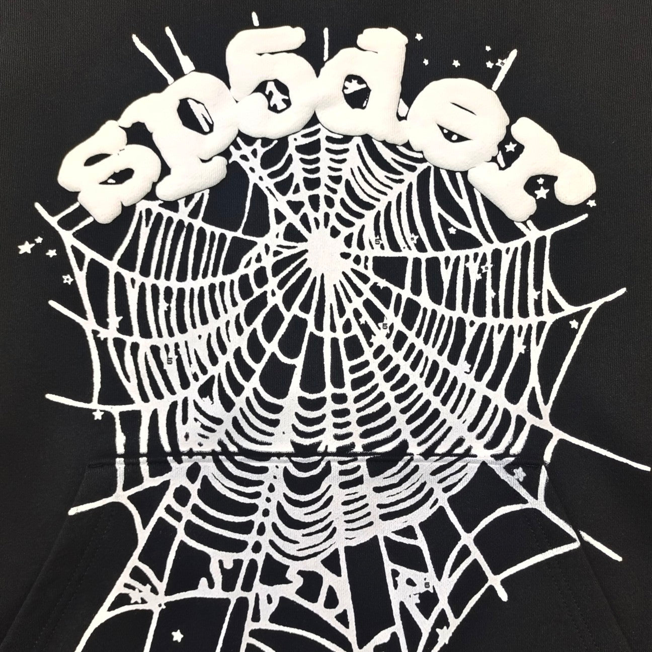 Sp5der OG Web Hoodie Black - Prime Reps