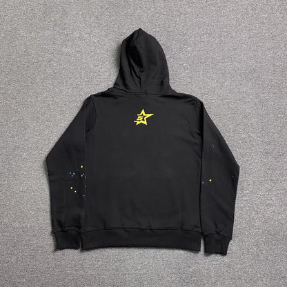 Sp5der PINK Hoodie Black - Prime Reps