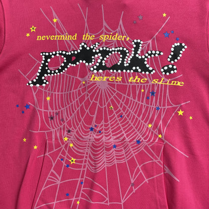 Sp5der PINK Hoodie Pink - Prime Reps