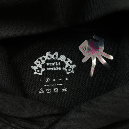 Sp5der PINK V2 Hoodie Black - Prime Reps