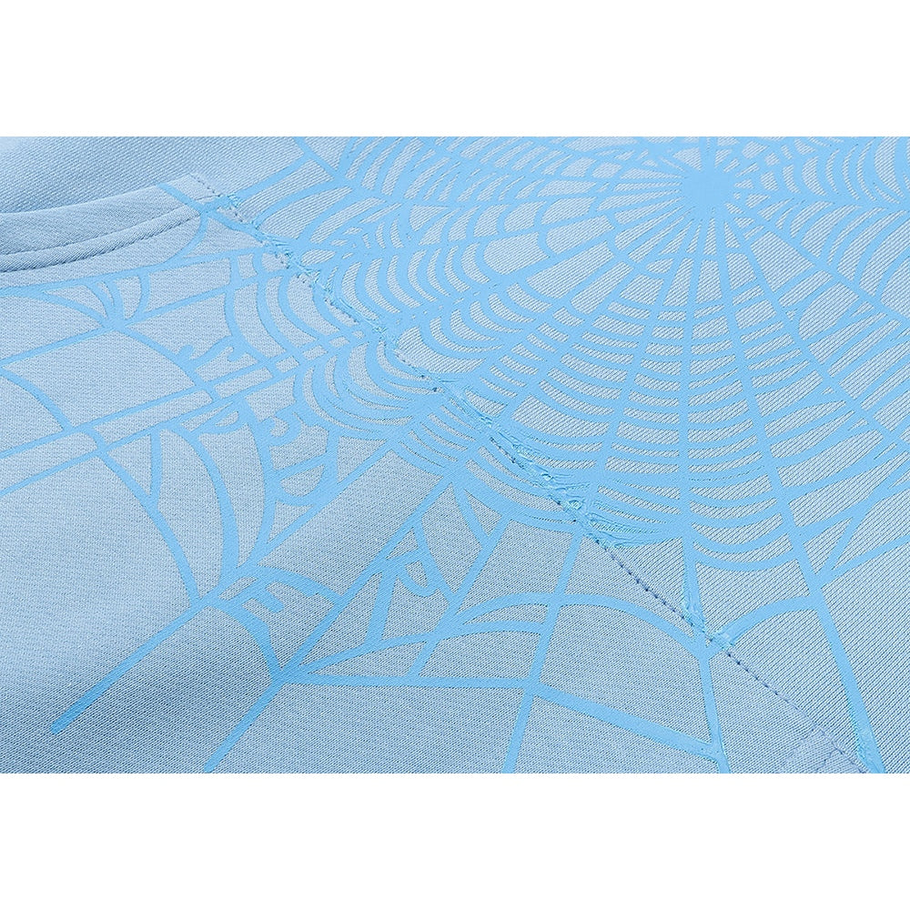 Sp5der Web Hoodie Sky Blue - Prime Reps