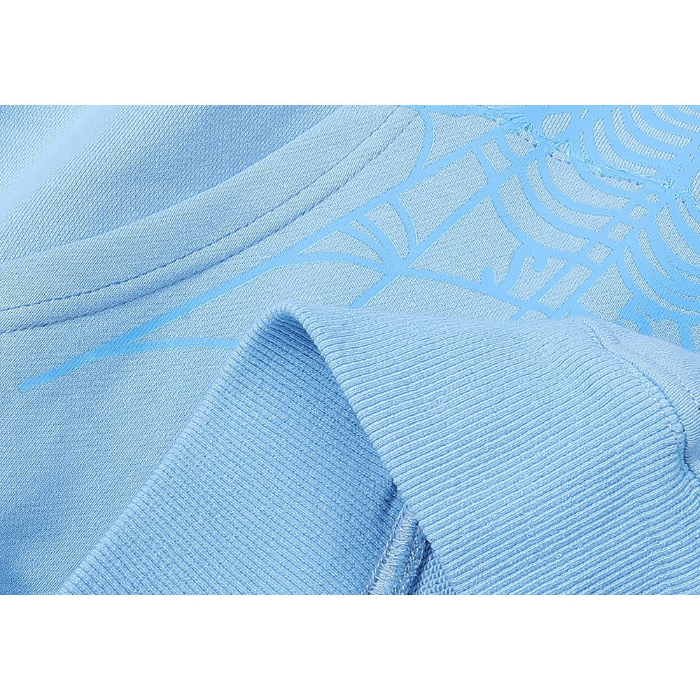 Sp5der Web Hoodie Sky Blue - Prime Reps