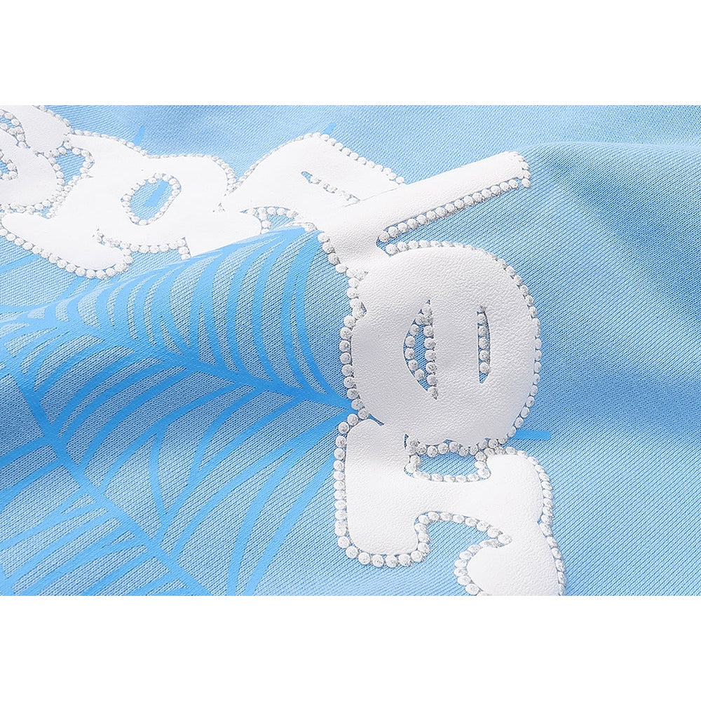 Sp5der Web Hoodie Sky Blue - Prime Reps