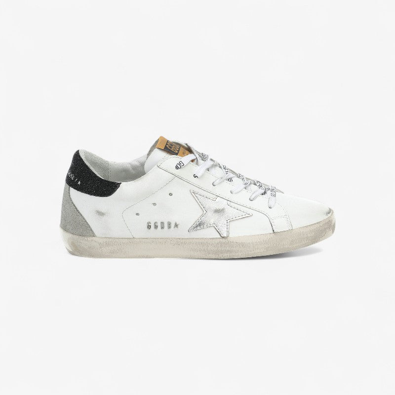 Superstar Sneakers In Nappa Leather With Silver Star