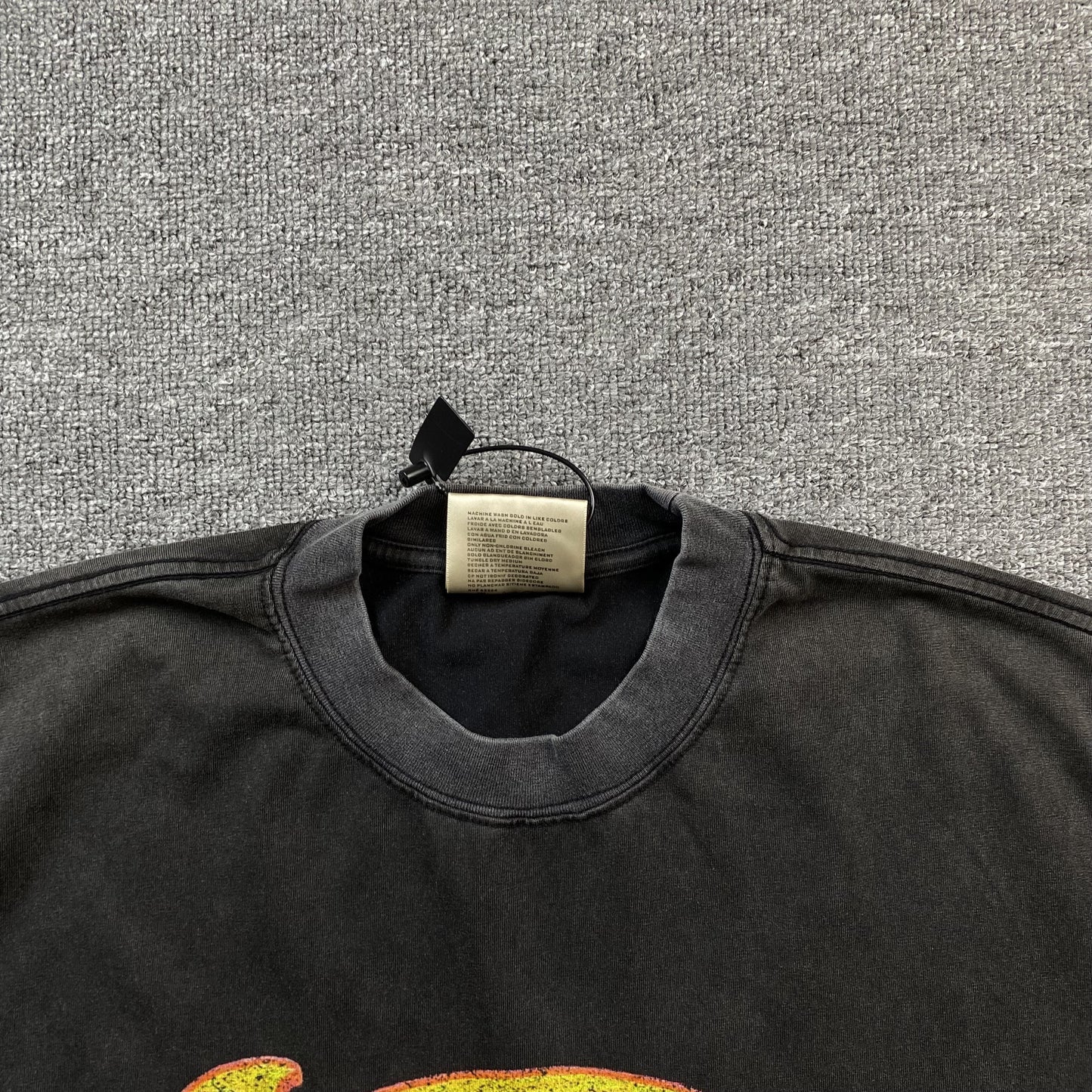 TUPAC VINTAGE GRAPHIC TEE DARK GREY - Prime Reps