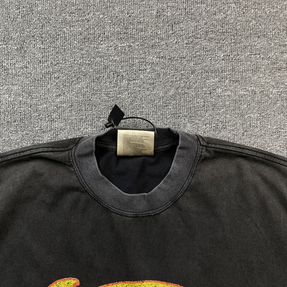 TUPAC VINTAGE GRAPHIC TEE DARK GREY - Prime Reps