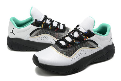 AIR JORDAN 11 "White/Black/Green" - Prime Reps