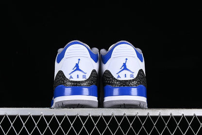 AIR JORDAN 3 RACER BLUE WHITE/GREY/BLACK/BLUE - Prime Reps