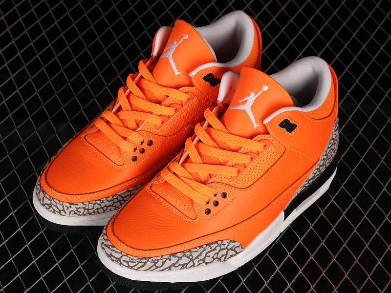 AIR JORDAN 3 RETRO ORANGE/WHITE/BLACK - Prime Reps