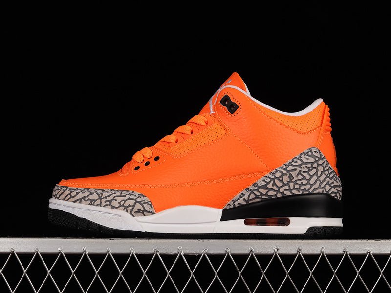 AIR JORDAN 3 RETRO ORANGE/WHITE/BLACK - Prime Reps