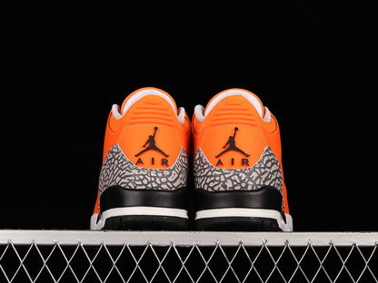 AIR JORDAN 3 RETRO ORANGE/WHITE/BLACK - Prime Reps