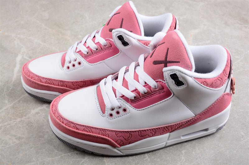 AIR JORDAN 3 RETRO WHITE/PINK - Prime Reps