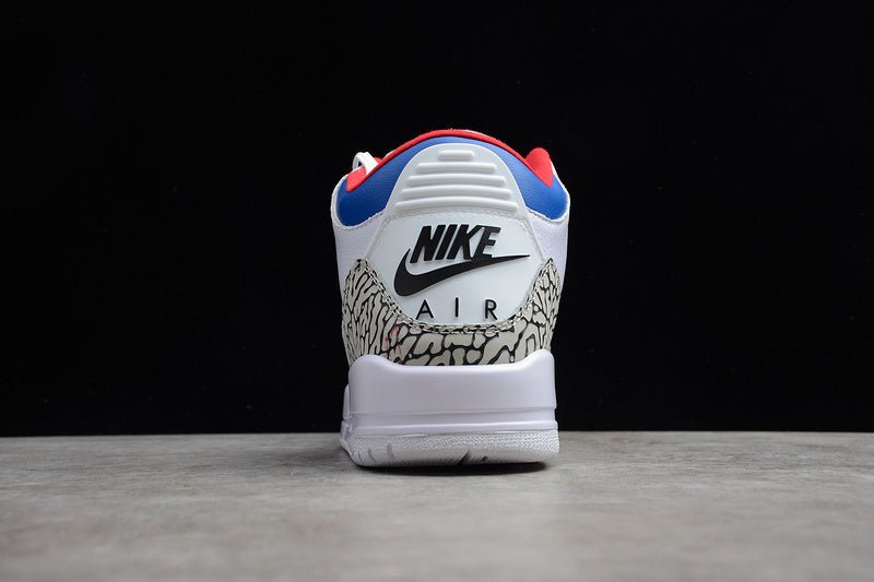 AIR JORDAN 3 SK NRG SEOUL KOREA WHITE/SOAR - ATOM RED - Prime Reps
