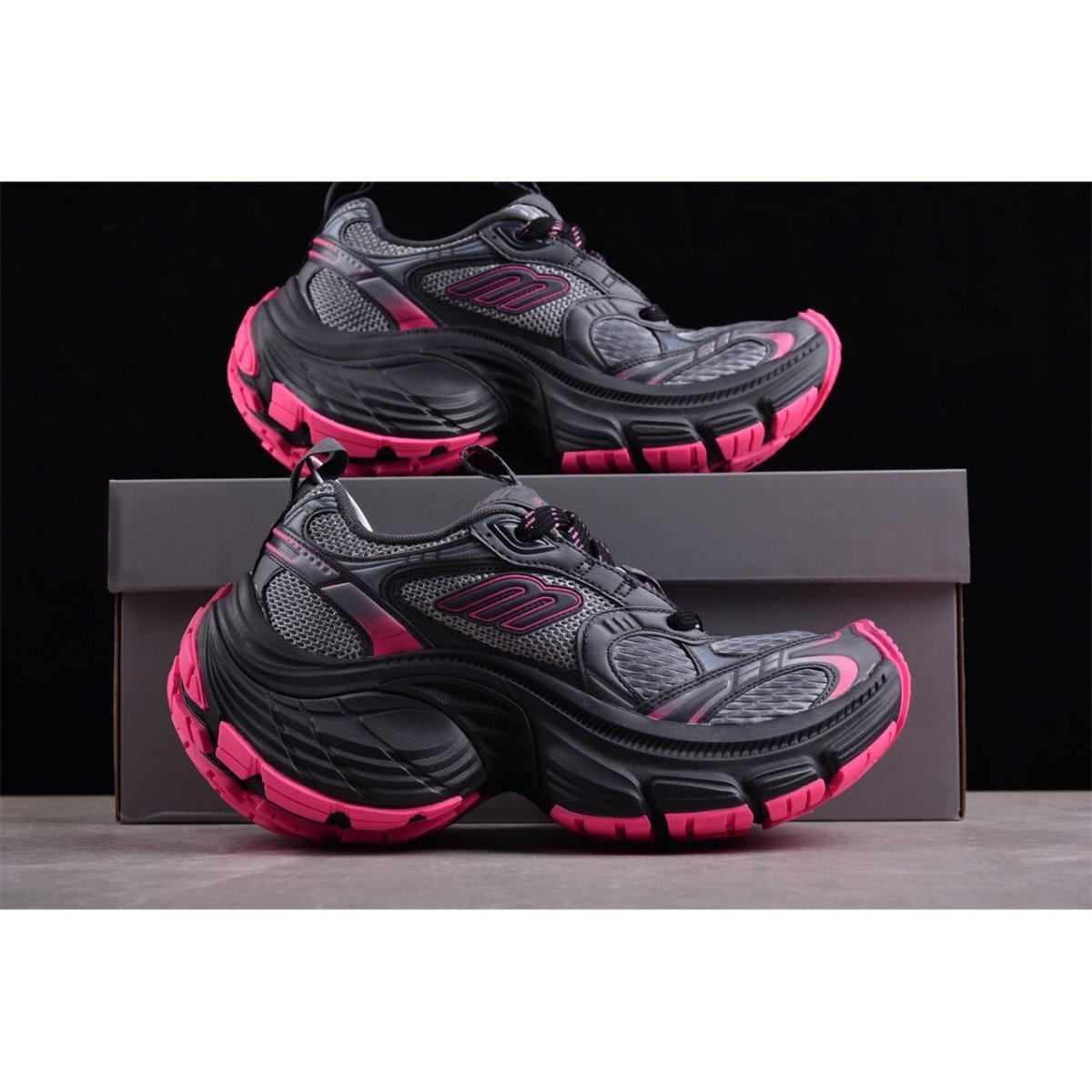 BALENCIAGA 10XL x GREY PINK BLACK - Prime Reps