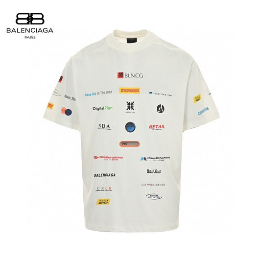 Balenciaga Graphic Print T-Shirt - Prime Reps