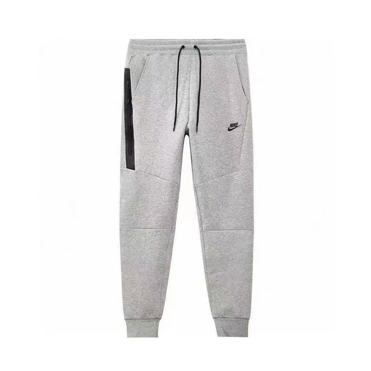 NIKE TECH FLEECE PANTS x GREY/WHITE