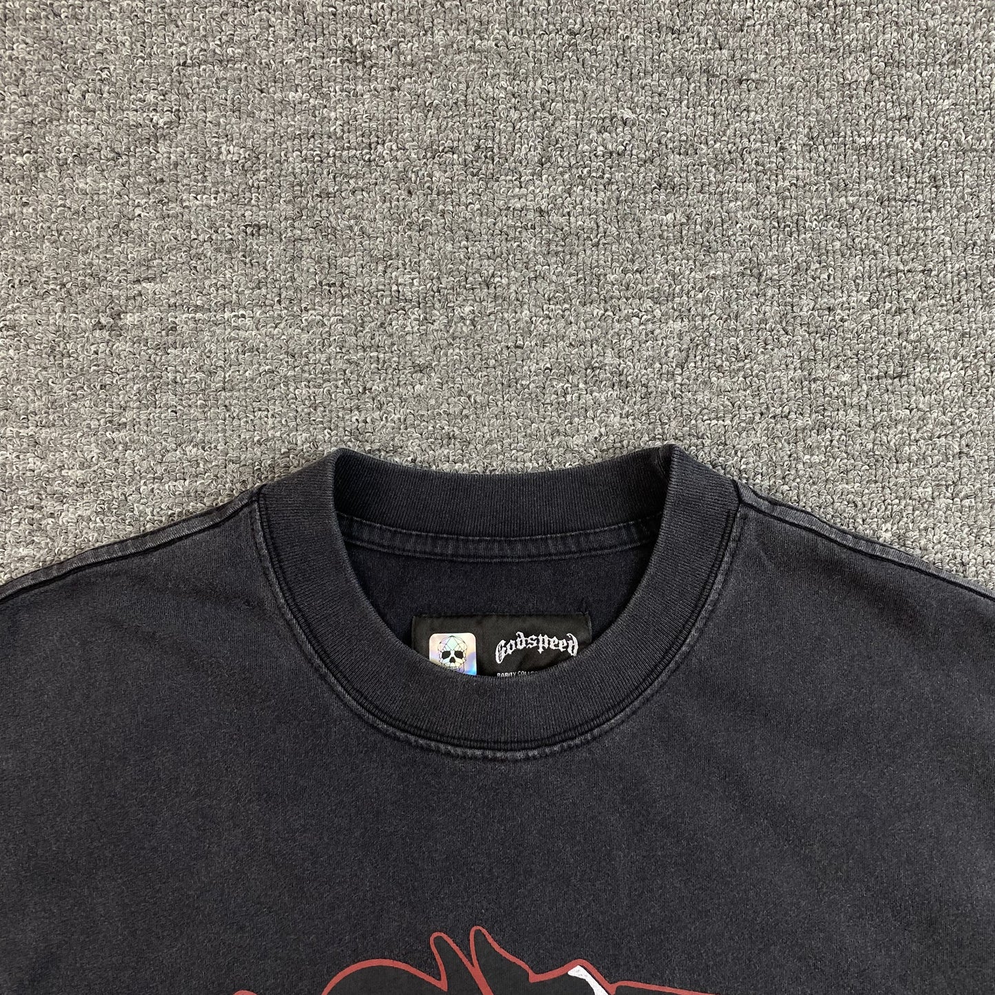 GODSPEED RACER GOLDIE T-SHIRT WASHED BLACK