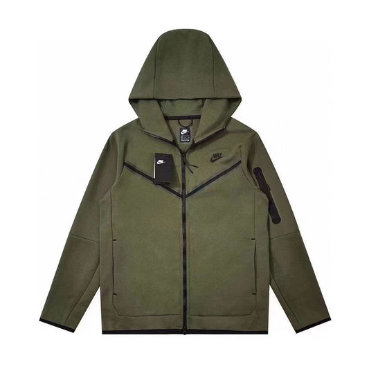 NIKE TECH FLEECE HOODIE x ARCHEO BROWN