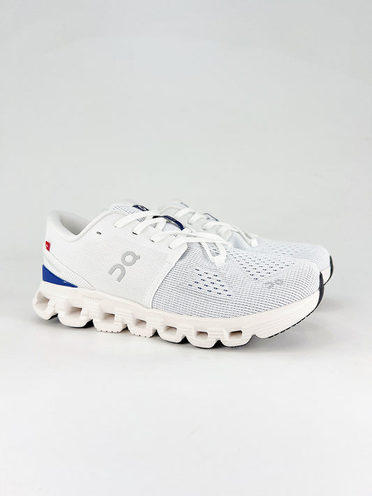 On Low-Top in White/Blue: Coastal Clarity