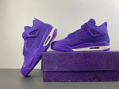 Air Jordan 4 Retro "Purple Brick"
