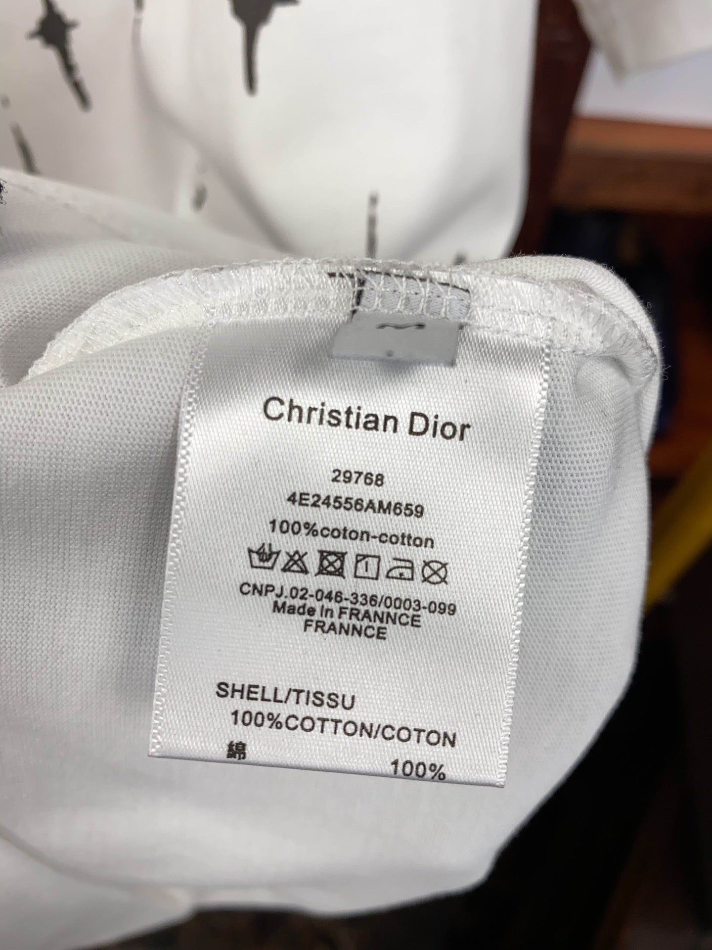 Dior Starry Sky T-Shirt in White