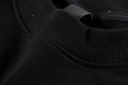 CHROME HEARTS WOOL WHITE CROSS SWEATSHIRT BLACK