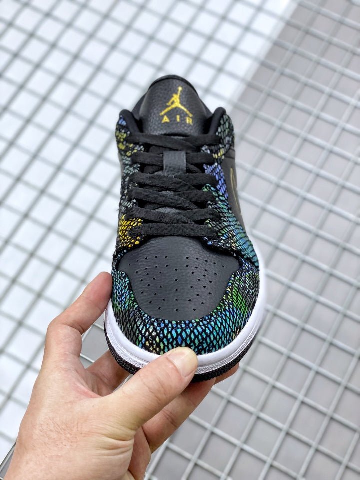 JORDAN 1 LOW x MULTICOLOR SNAKESKIN - Prime Reps