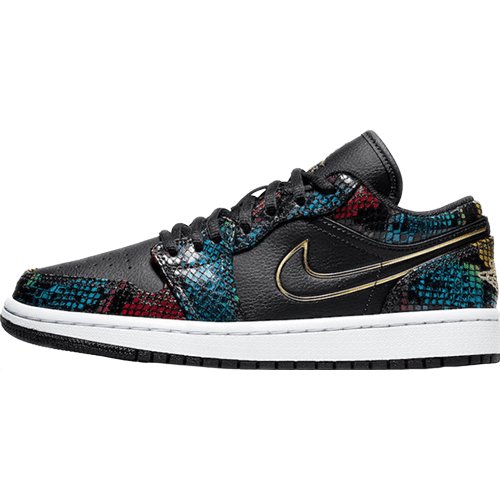 JORDAN 1 LOW x MULTICOLOR SNAKESKIN - Prime Reps
