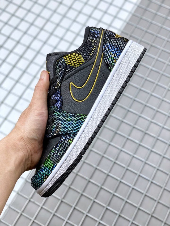JORDAN 1 LOW x MULTICOLOR SNAKESKIN - Prime Reps