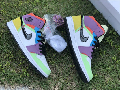JORDAN 1 MID SE x MULTI-COLOR - Prime Reps