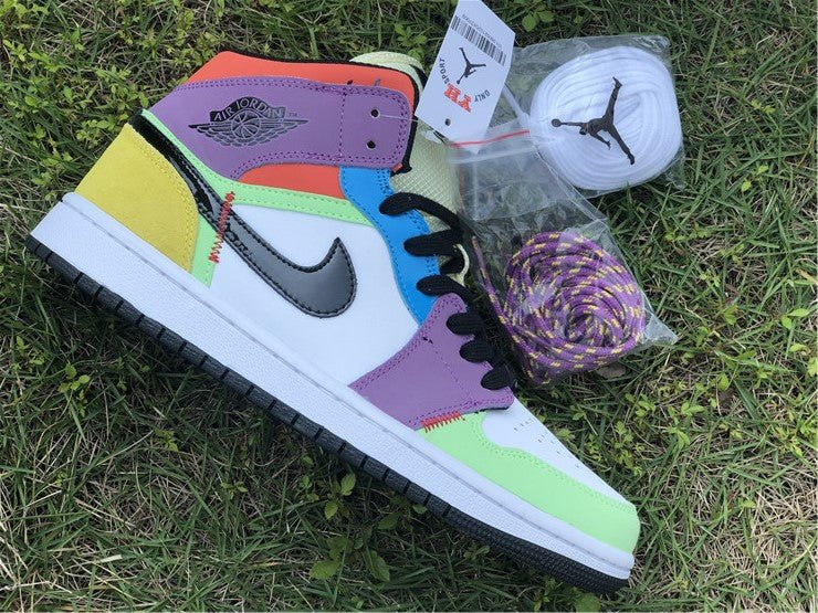 JORDAN 1 MID SE x MULTI-COLOR - Prime Reps
