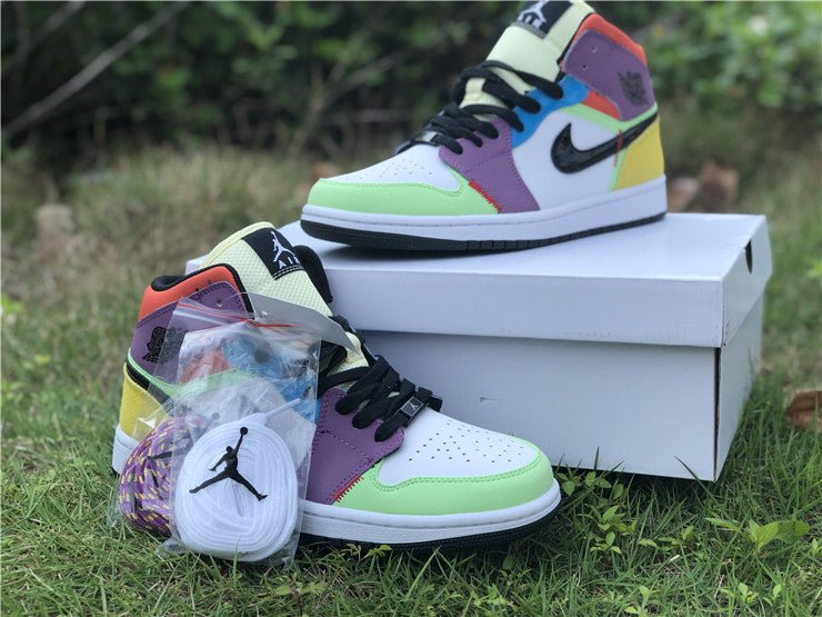 JORDAN 1 MID SE x MULTI-COLOR - Prime Reps