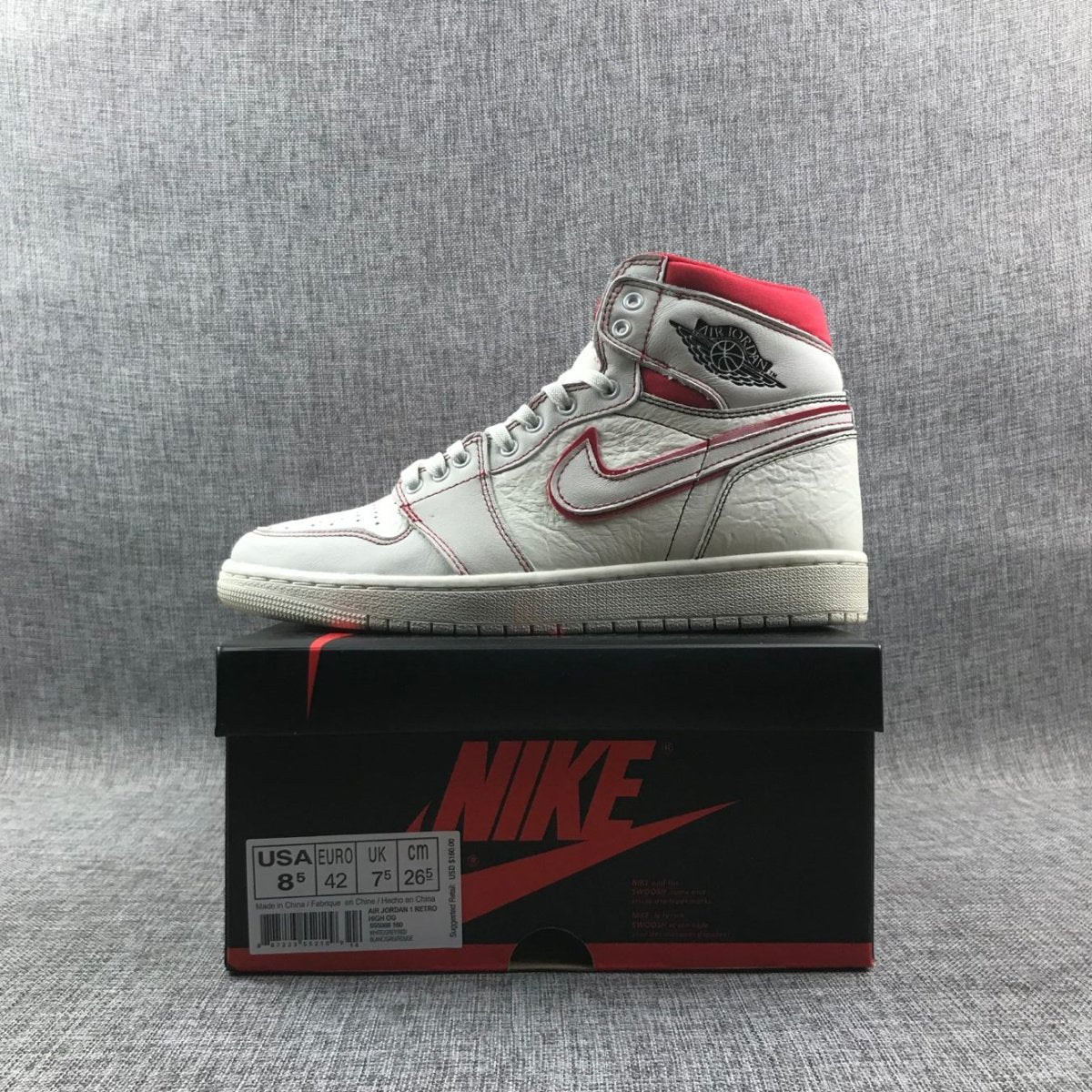 JORDAN 1 RETRO HIGH x PHANTOM GYM RED - Prime Reps