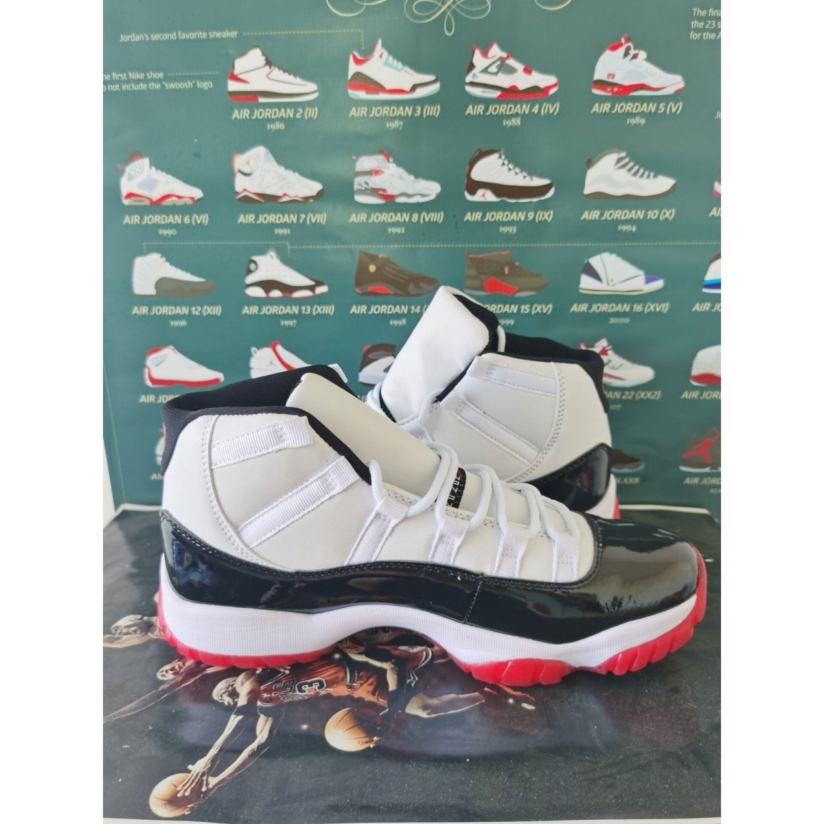JORDAN 11 RETRO x CONCORD BRED - Prime Reps