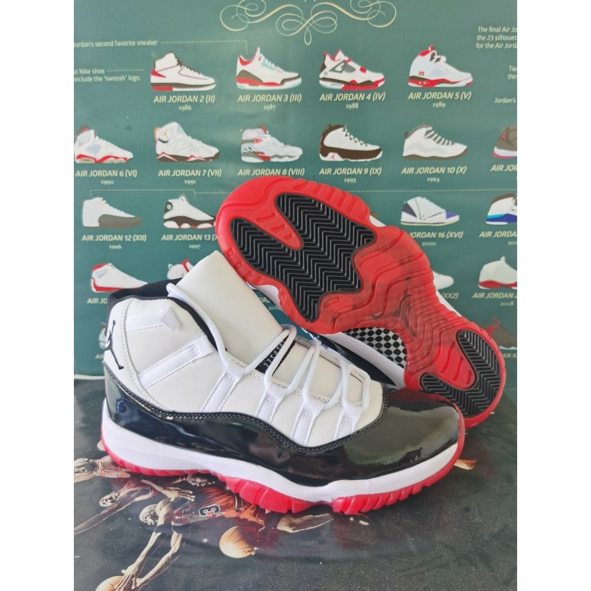 JORDAN 11 RETRO x CONCORD BRED - Prime Reps