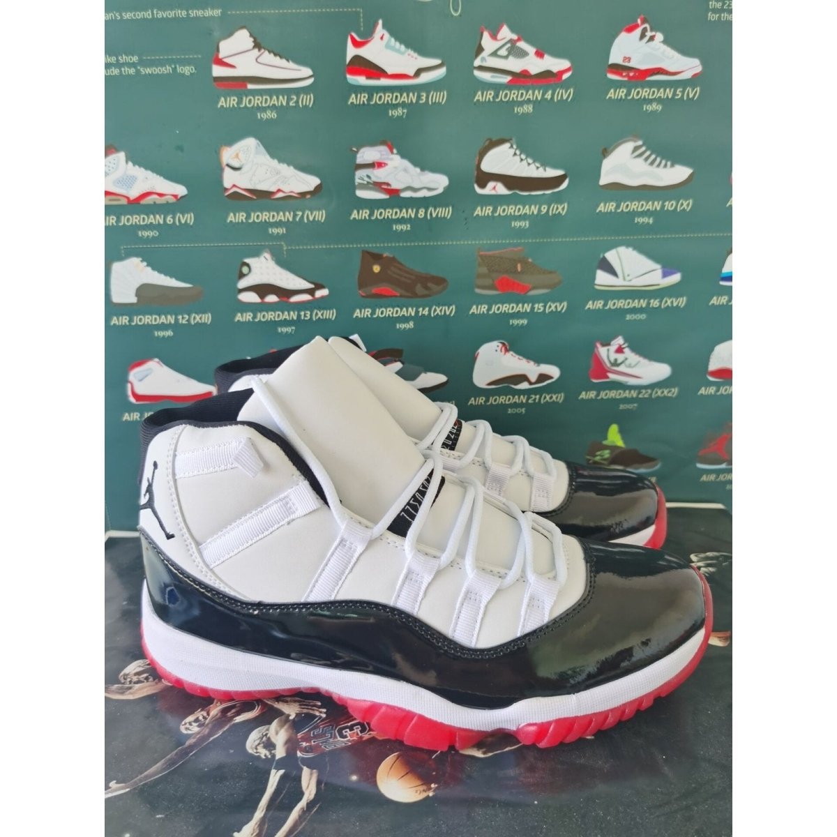 JORDAN 11 RETRO x CONCORD BRED - Prime Reps