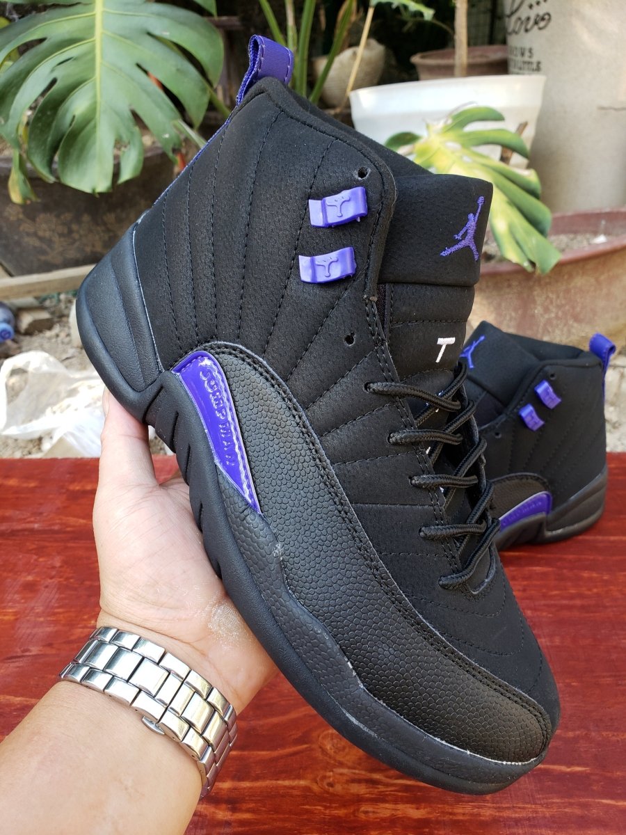 JORDAN 12 RETRO x BLACK DARK CONCORD - Prime Reps