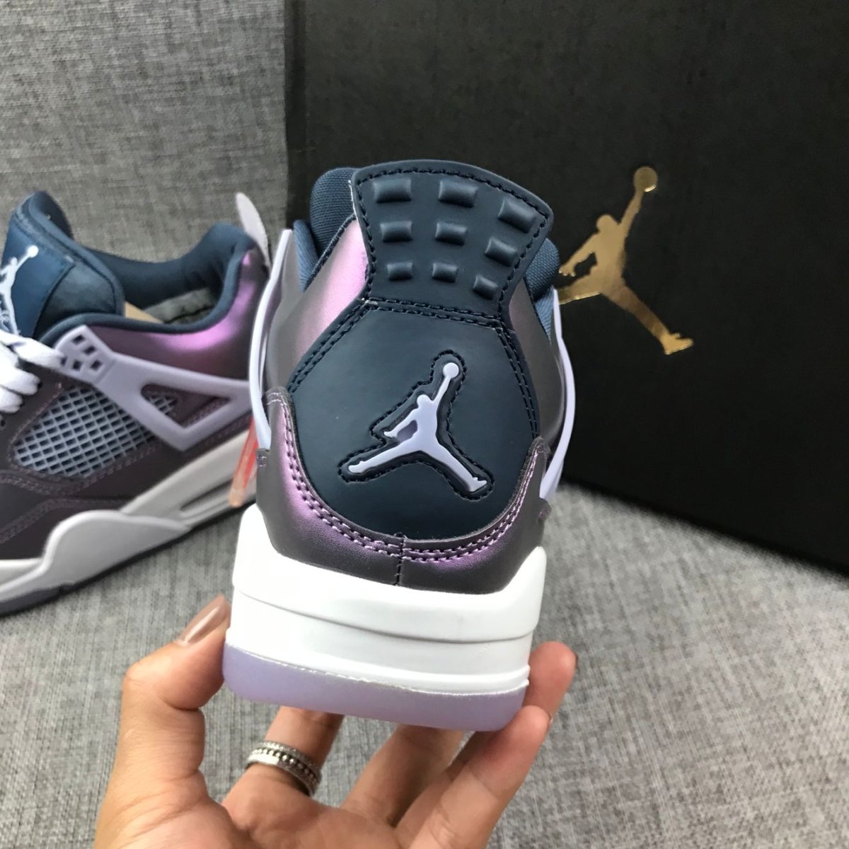 JORDAN 4 x MONSOON BLUE - Prime Reps