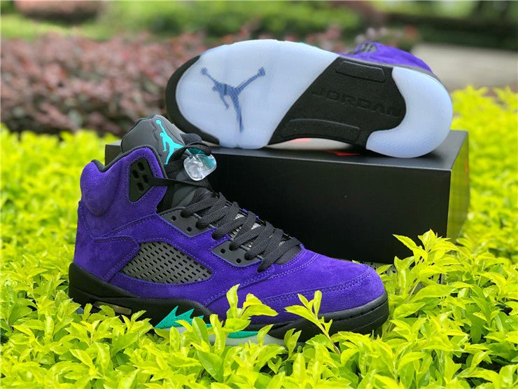 fake jordan 5 alternate grape