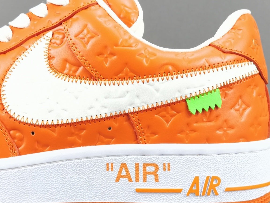 NIKE AIR FORCE 1 x LOUIS VUITTON ORANGE - Prime Reps